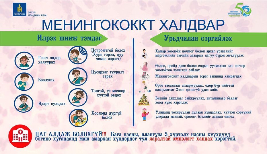 Менингококкт халдвар