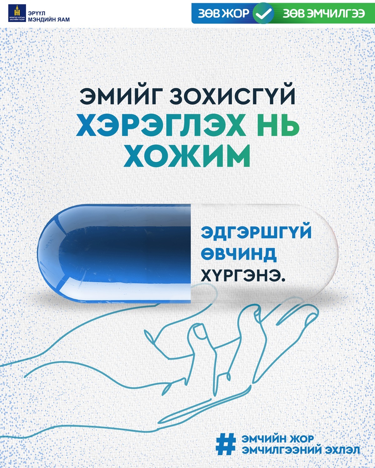 Эмийг зохисгүй хэрэглэх нь хожим эдгэршгүй өвчинд хүргэнэ.