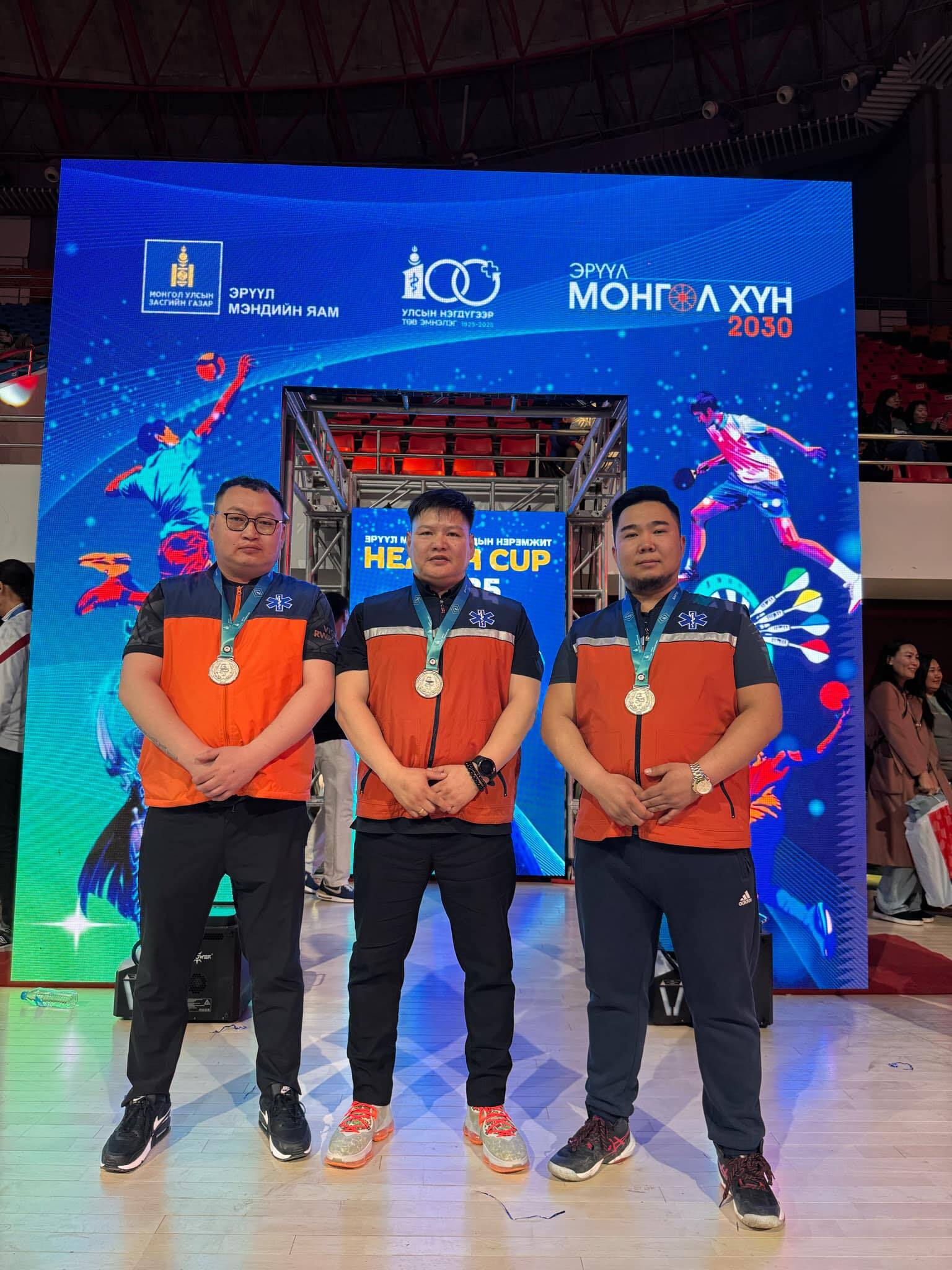 Эрүүл мэндийн сайдын нэрэмжит “health cup-2025” спортын тэмцээнд амжилттай оролцлоо.