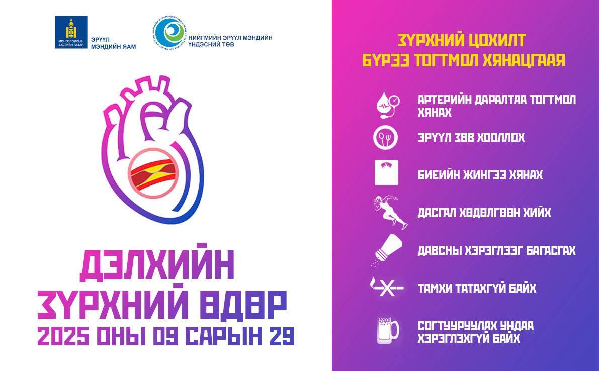 Жил бүр 09 дүгээр сарын 29-ний өдрийг дэлхийн 