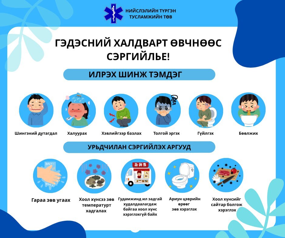 Гэдэсний халдварт өвчин гэж юу вэ?