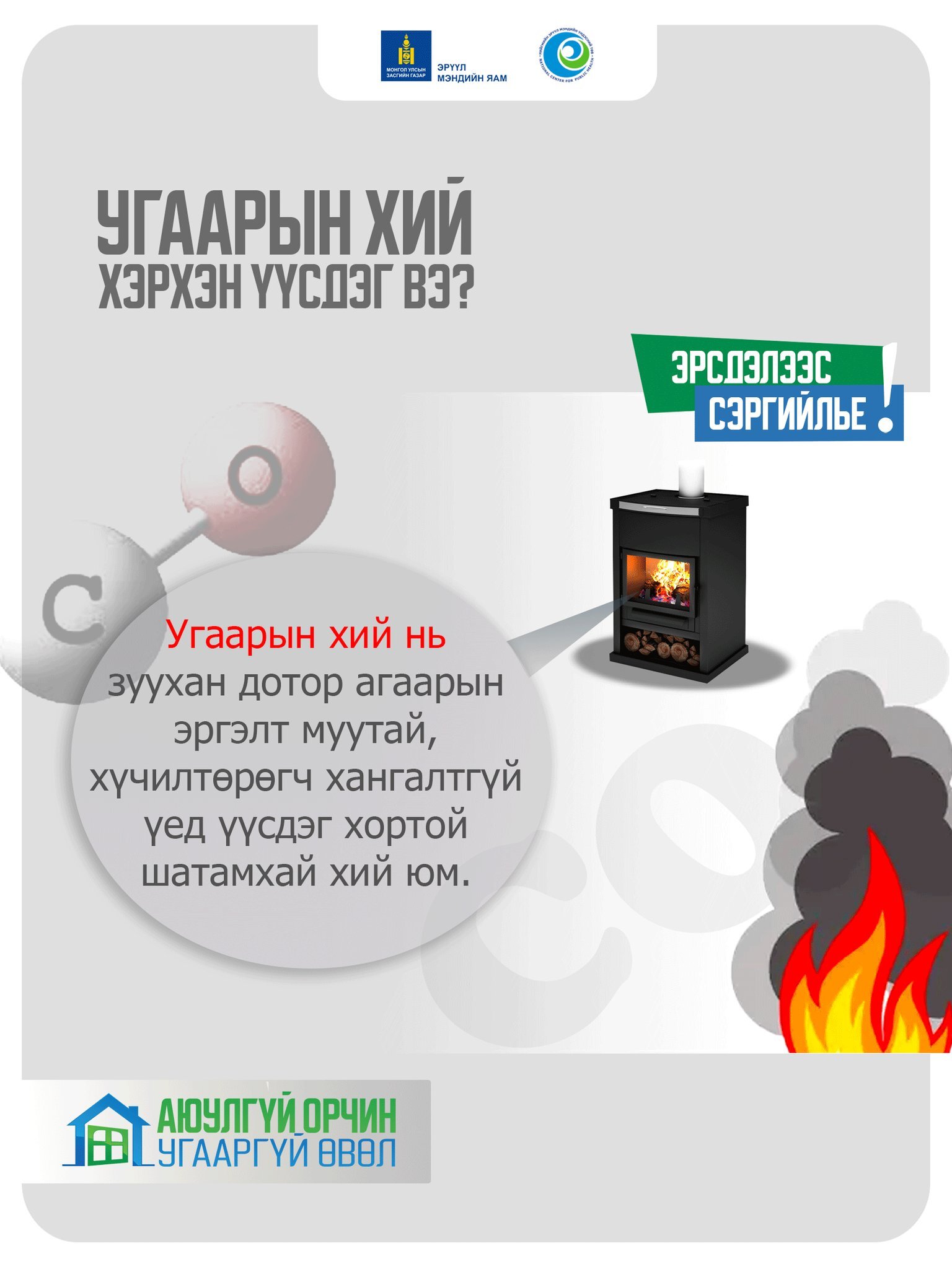 Угаарын хий хэрхэн үүсдэг вэ?