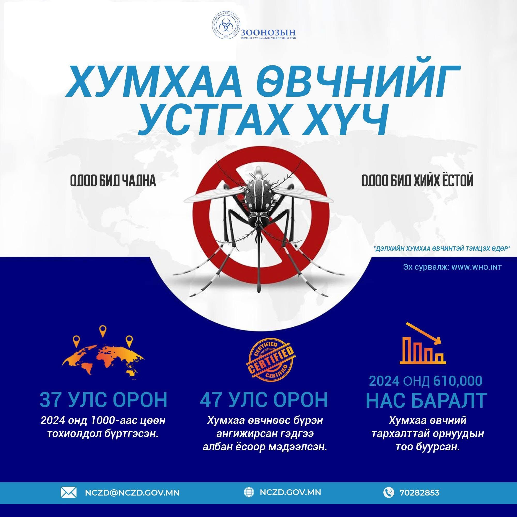 Хумхаа өвчинтэй тэмцэх дэлхийн өдөр 2026