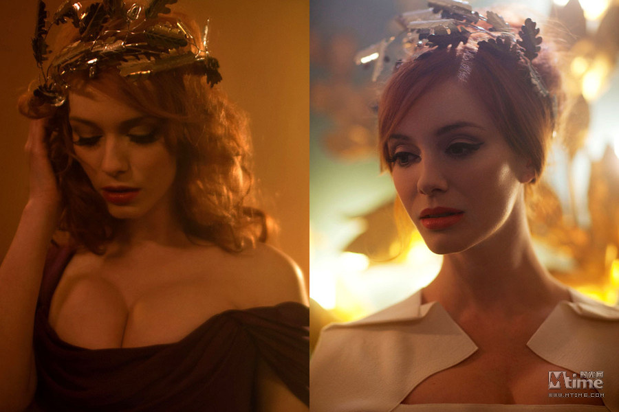 14 Christina Hendricks.