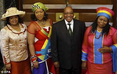 zuma three wives