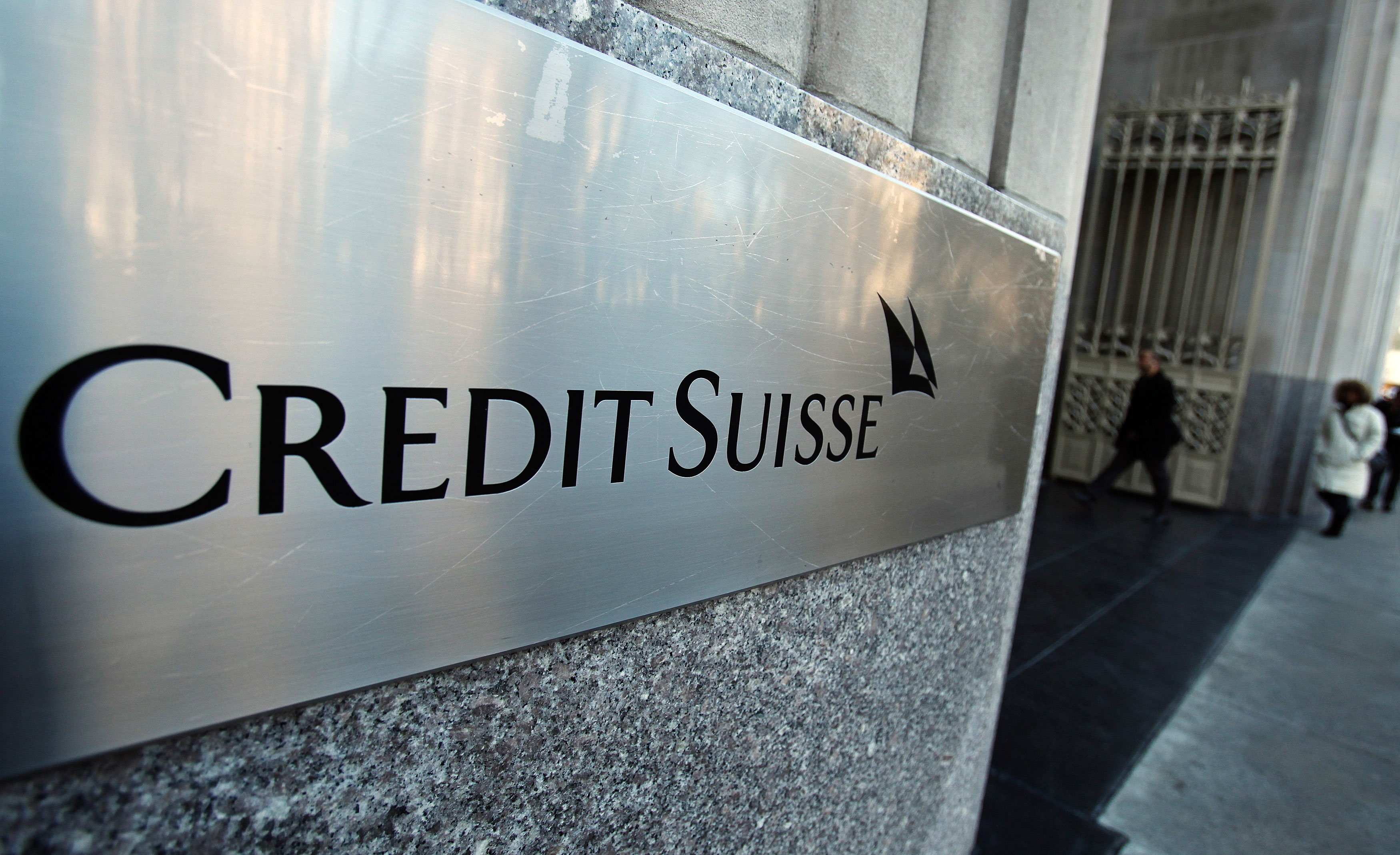 Credit-Suisse-signage