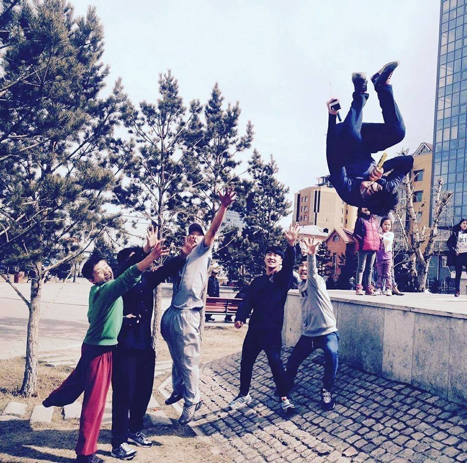 Young parkour practitioner speaks about his passion