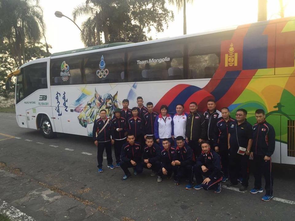 Mongolian Olympic team gets set for training in Brazil