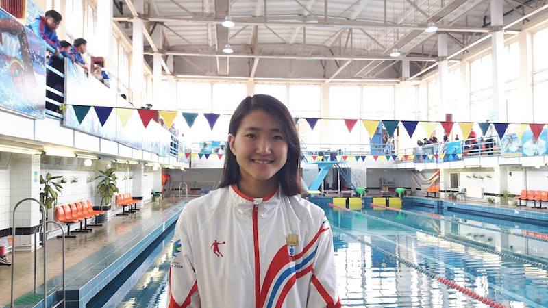 16-year-old Mongolian swimmer to compete at Rio 2016