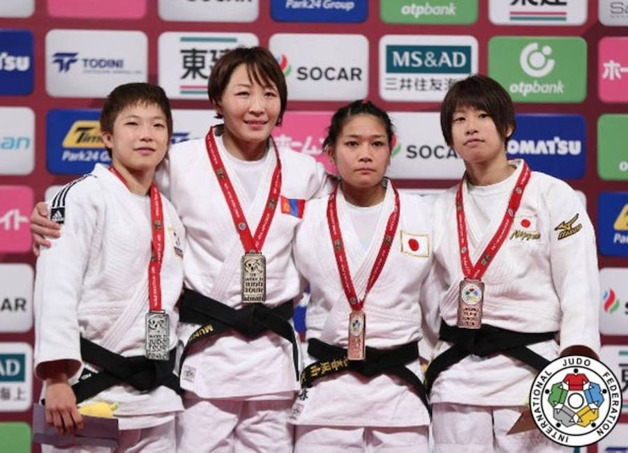 M.Urantsetseg brings Mongolia’s first gold from Tokyo Grand Slam