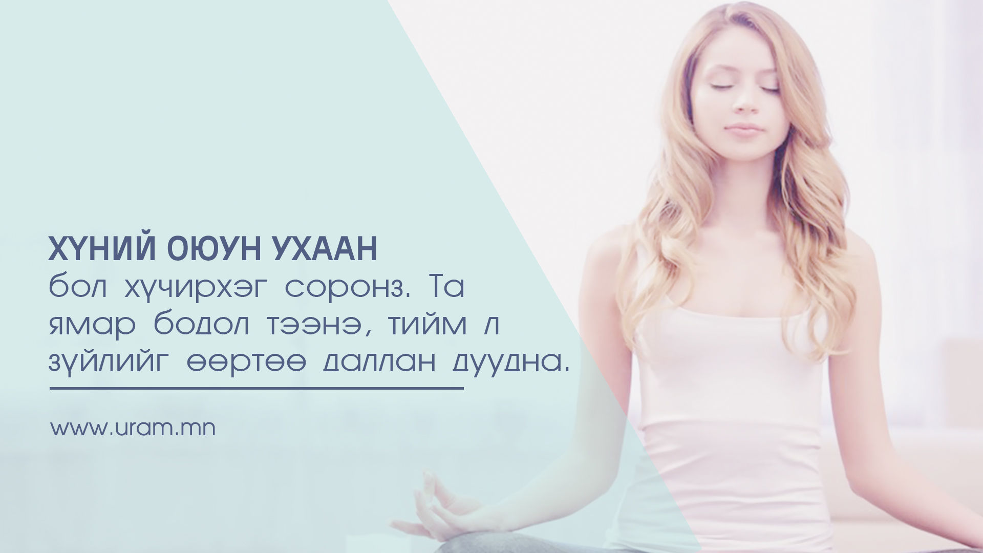 Төсөөлөл мөрөөдлөөр амьдралаа эрс дээшлүүлэх боломжтой