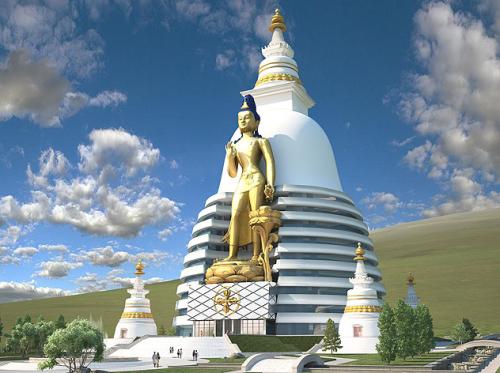 1351726233_grand-maitrey-statue-with-stupa 1351726233_grand-maitrey-statue-with-stupa