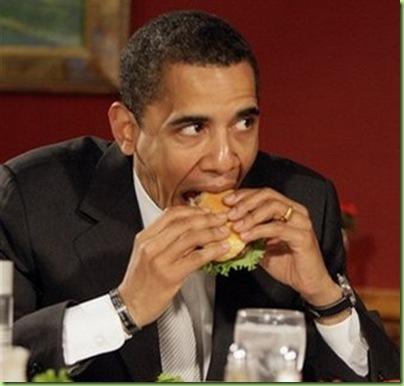 obama cheeseburger