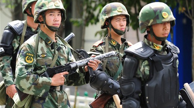 CHINA-OFFICERS