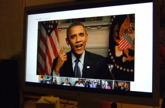 Obama-google-hangout Obama-google-hangout