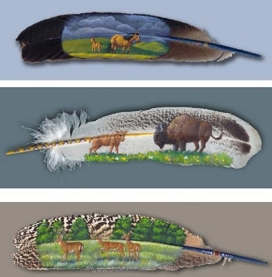 Amazing Art on feather 6