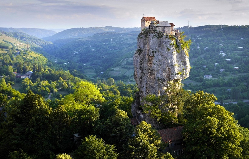 The-Astonishing-Katskhi-Pillar-of-Life-in-Katskhi-Western-Georgia