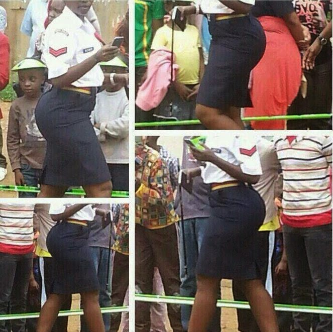 tight-security-uproar-in-kenya-over-this-policewomans-backside-look1
