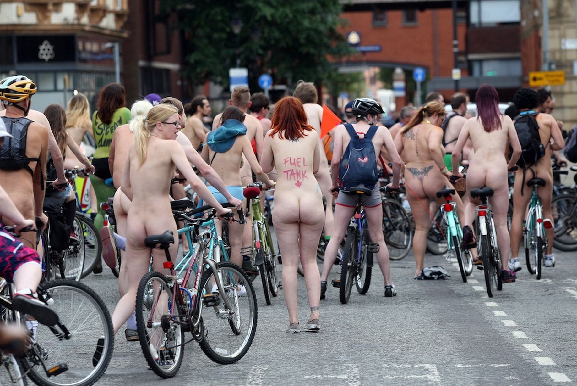 Ninth-annual-naked-bike-ride-in-Manches