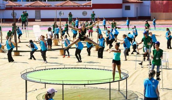 Opening ceremony reharsals