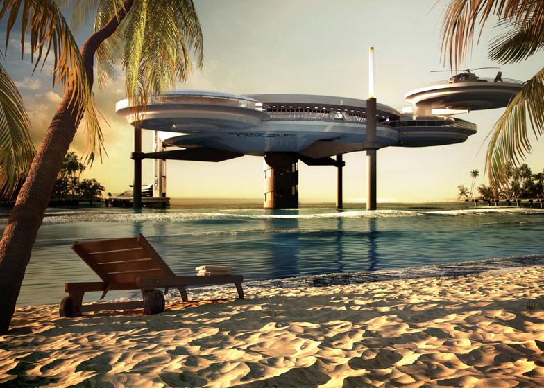 Water-Discus-underwater-hotel-by-Deep-Ocean-Technology_crazy-hotels_dezeen_1