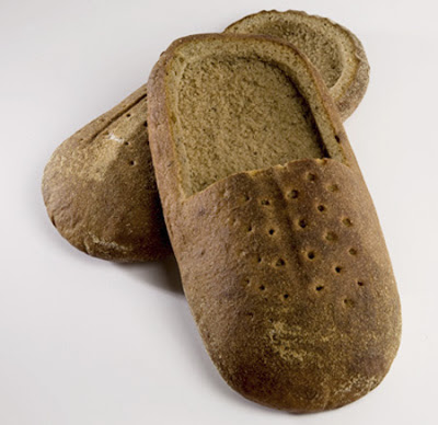 Edible Shoes Made of Bread 4