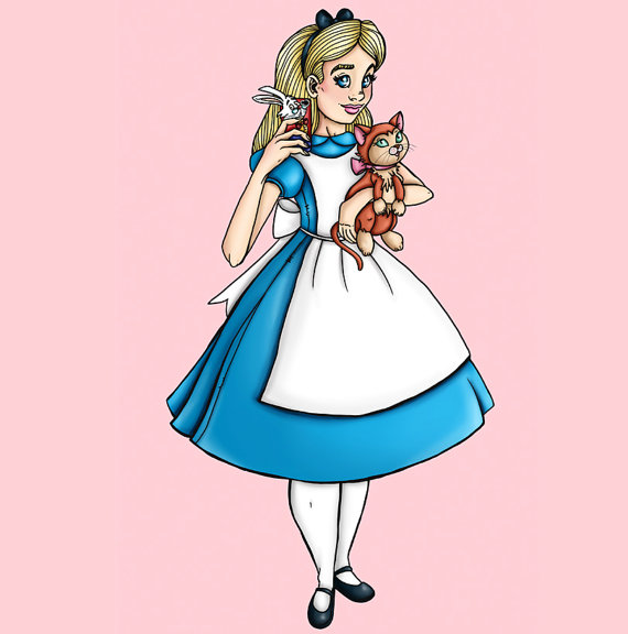 alice-disney-characters-get-their-selfies-on