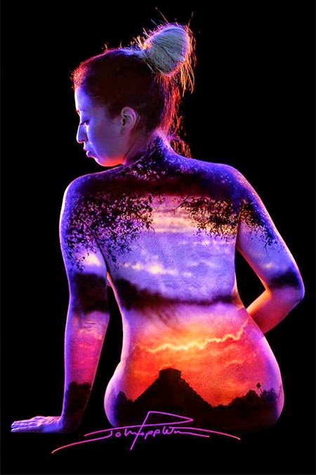 Beautiful Landscapes on Human Bodies 13