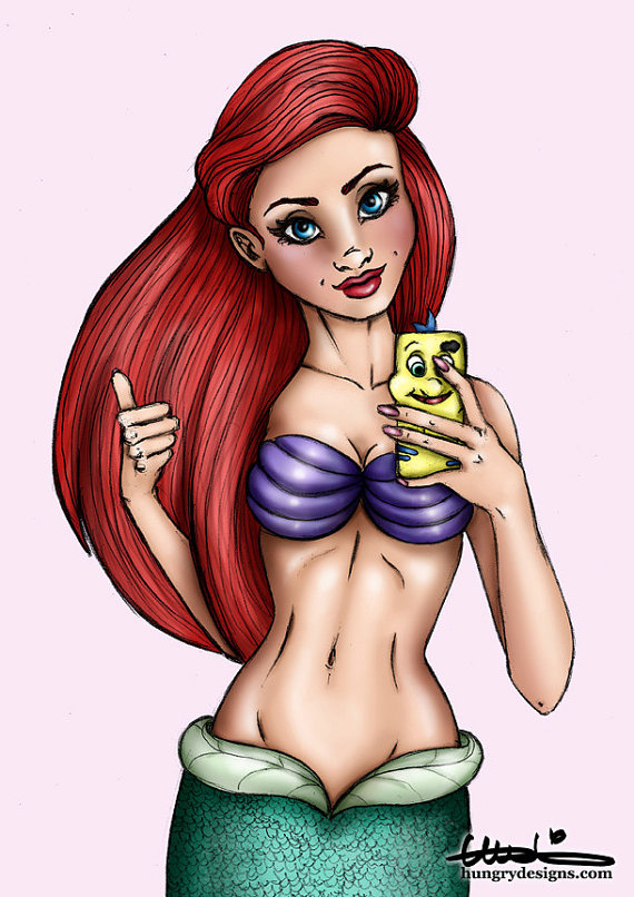 alice-disney-characters-get-their-selfies-on