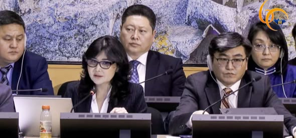 МОНГОЛ УЛСЫН ХҮНИЙ ЭРХИЙН ТӨЛӨВ БАЙДЛЫН ДӨРӨВДҮГЭЭР ТАЙЛАНГ ХЭЛЭЛЦҮҮЛЛЭЭ