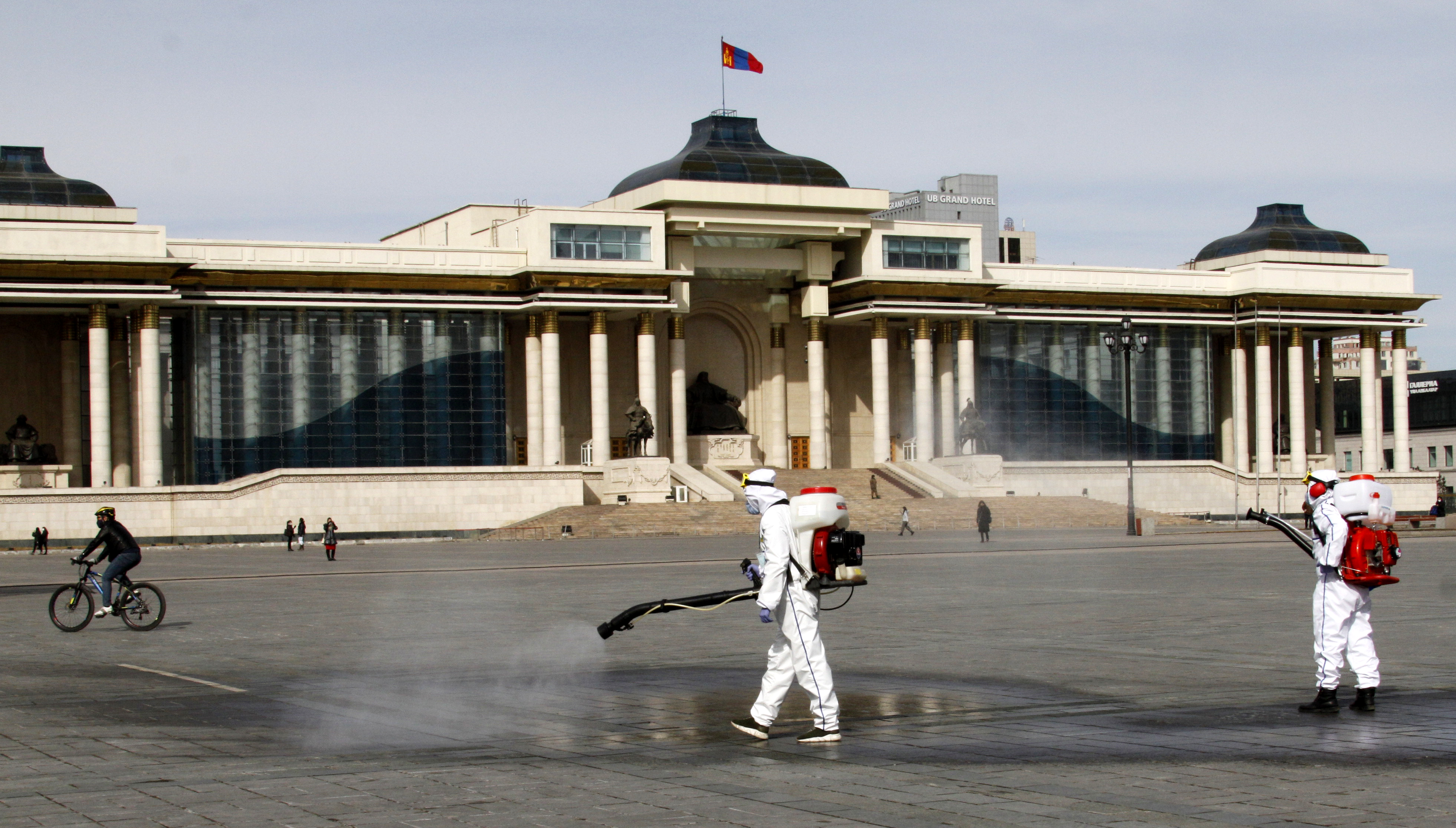 It is possible to produce disinfectants in Mongolia