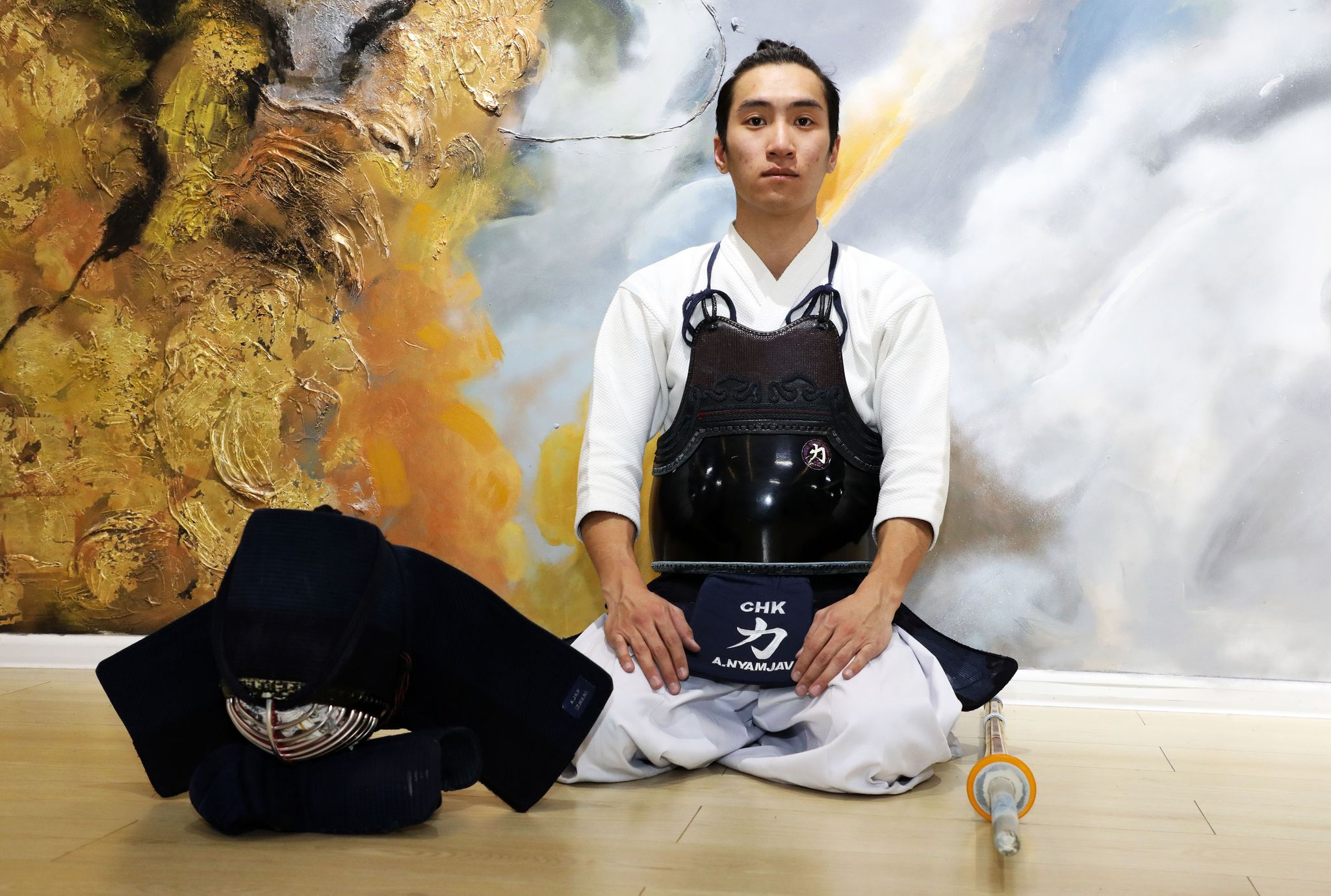 A.NYAMJAV: Kendo helps find inner peace