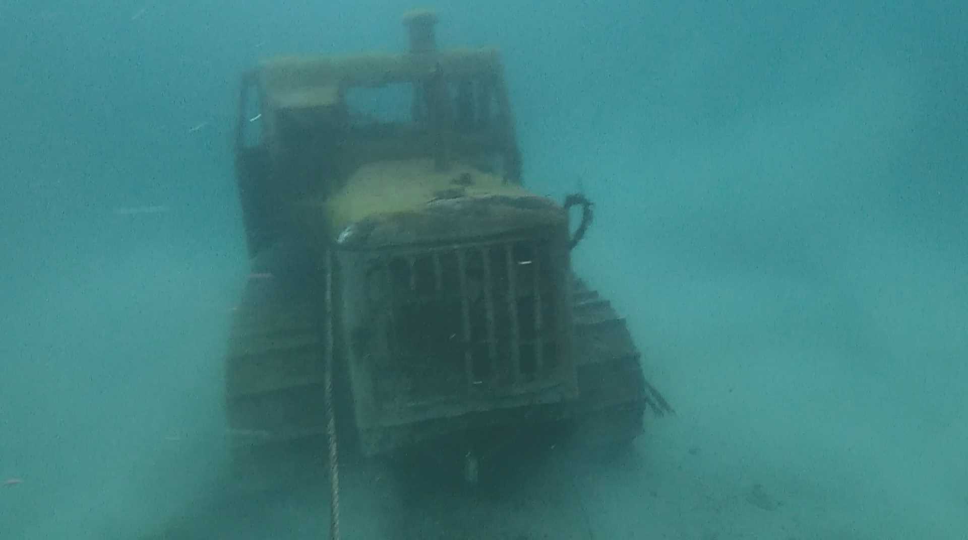 Tractor removed from Khuvsgul Lake after 55 years