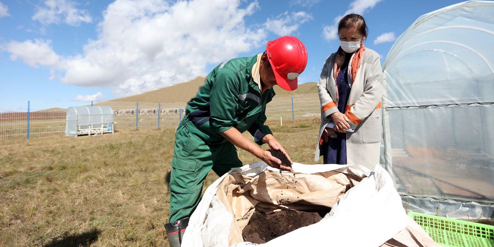 Livestock waste recycled to make organic fertilizers