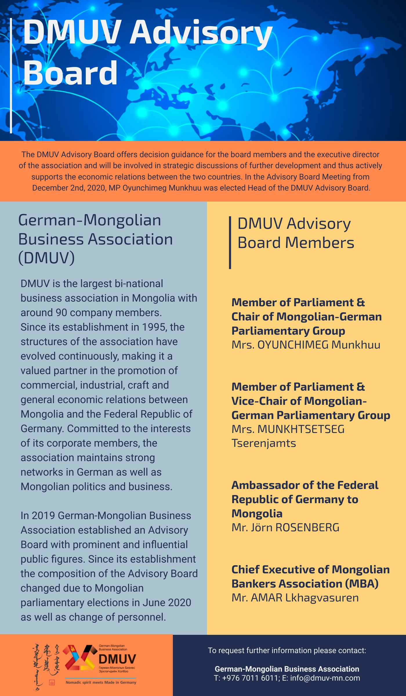 Advisory Board of German-Mongolian Business Association