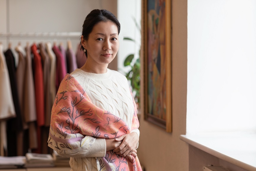 ARIUNAA BATCHULUUN: Gobi becomes the first Mongolian cashmere brand to launch online shop in the USA 