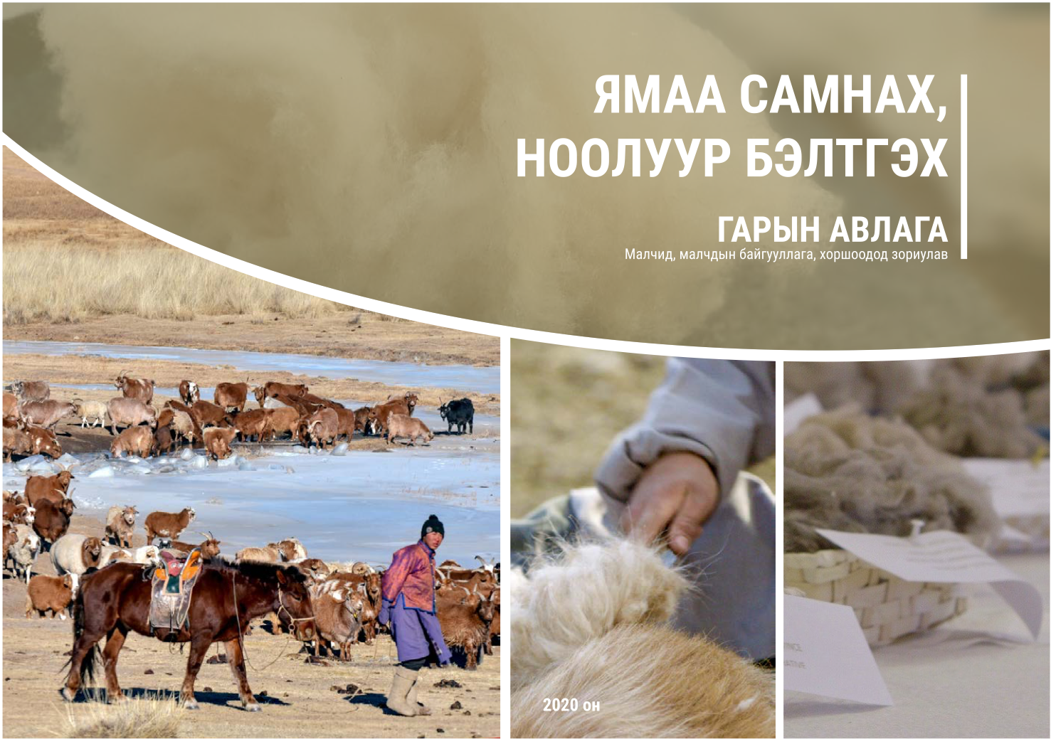 'The reputation and quality assurance of Mongolian cashmere on the world market begins with herders'