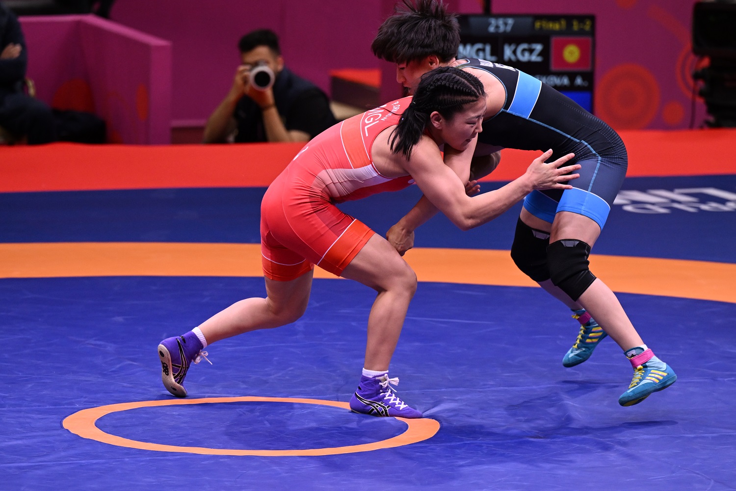 Two silver and two bronze medals grabbed at Asian Wrestling Championship