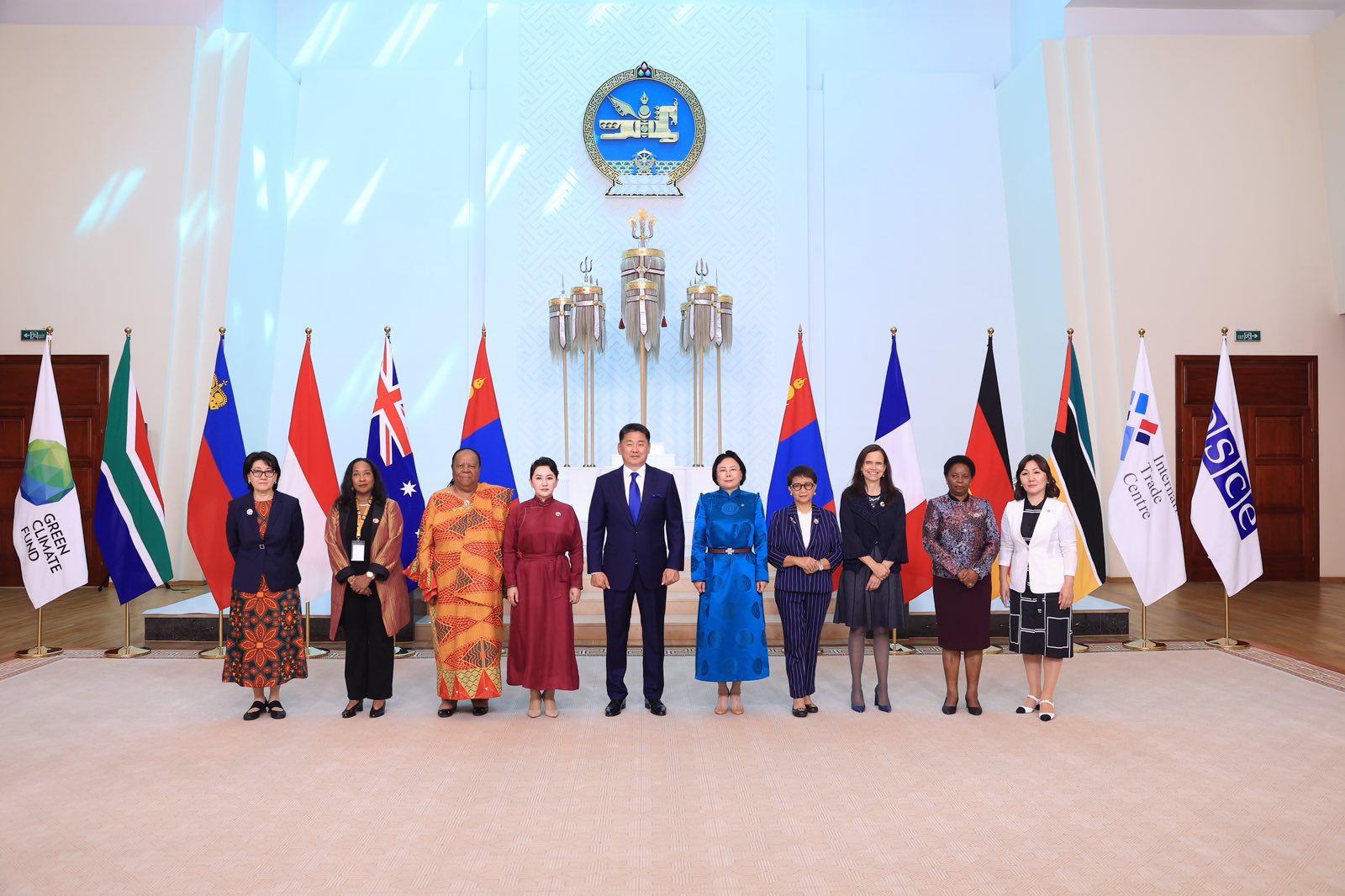 Female Foreign Ministers meeting organized