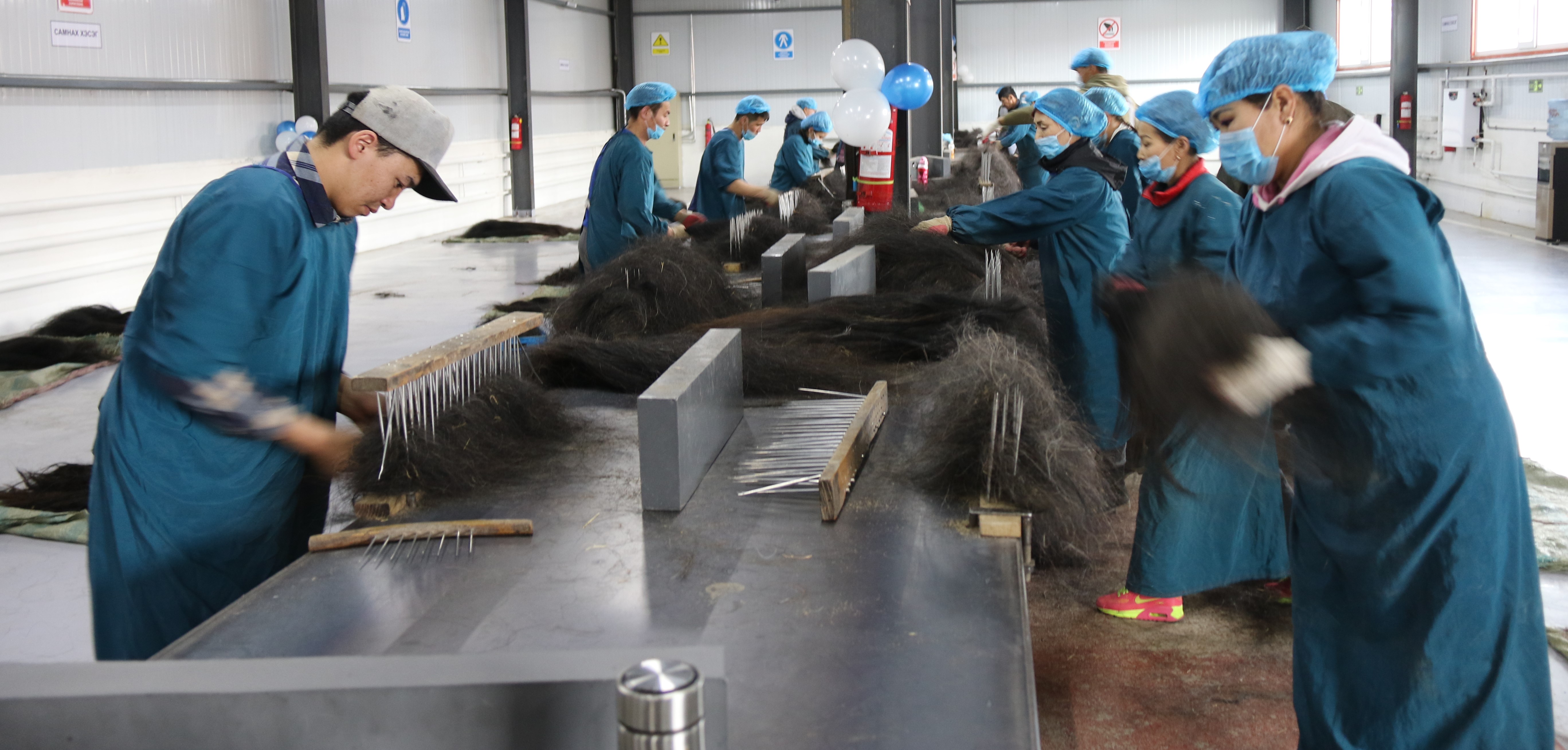 Mongolia begins producing semi-final horsehair, yak fiber and camel wool products