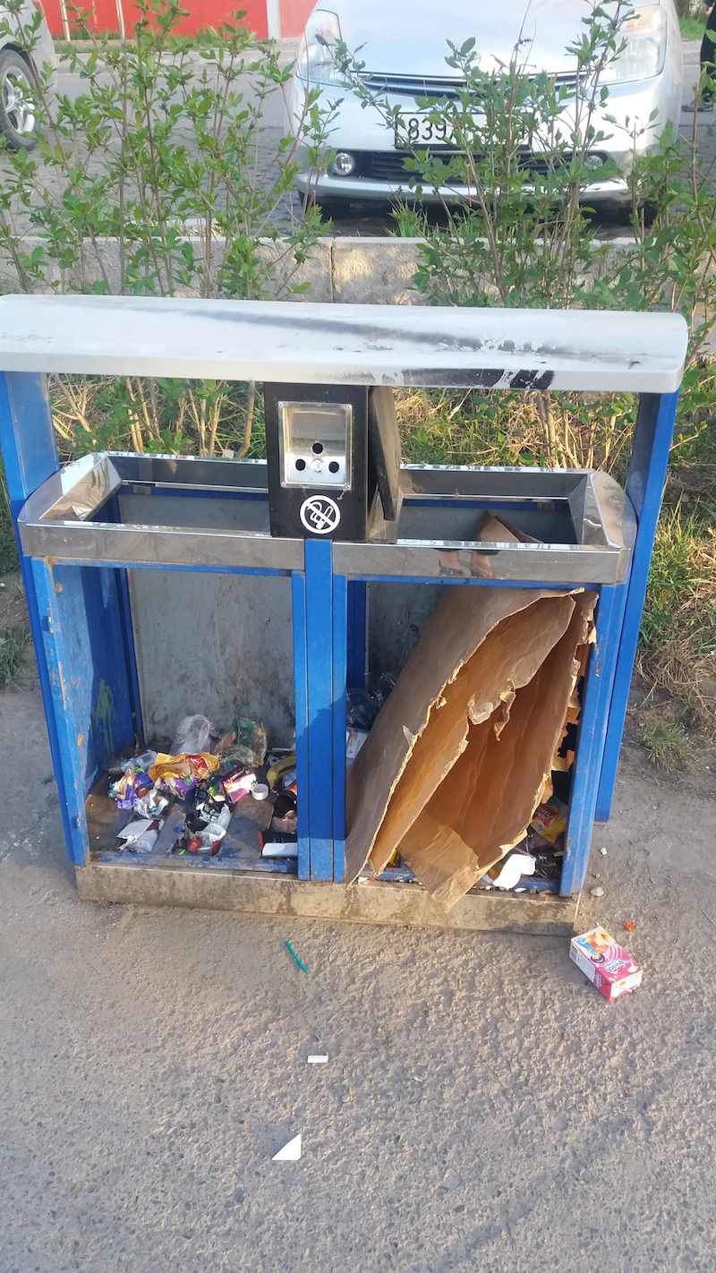 Why Ulaanbaatar needs better trash cans more than half-painted buildings