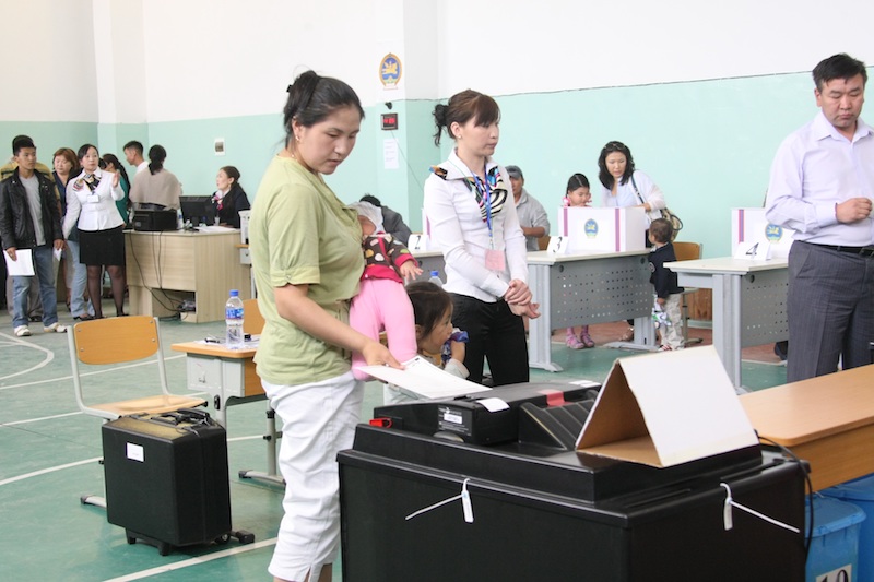 Votes being cast today for Mongolia's future