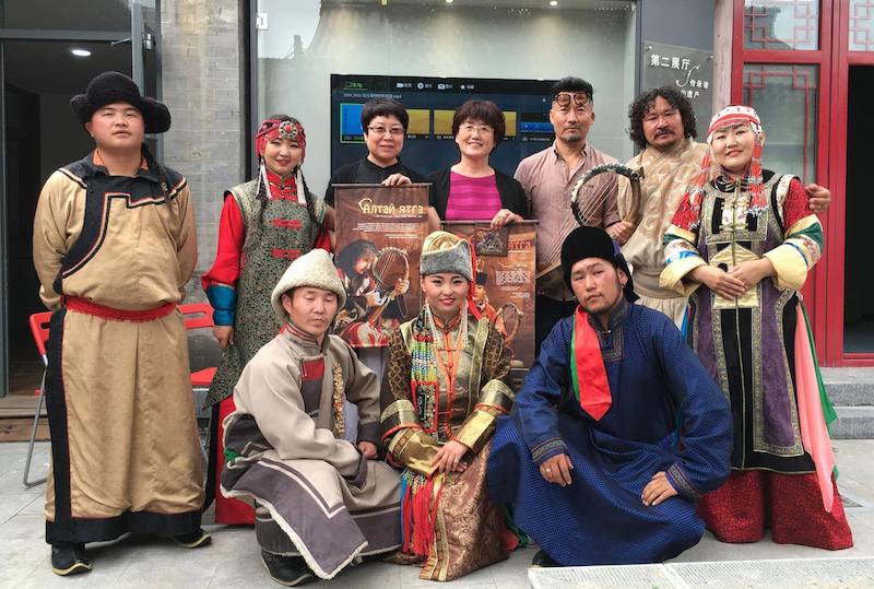 Museum of Morin Khuur in Inner Mongolia displays Altai zither