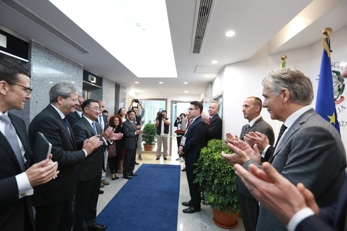 Paolo Gentiloni inaugurates Italian Embassy in Ulaanbaatar