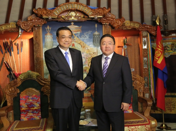 President Ts.Elbegdorj affirms stable relations with China