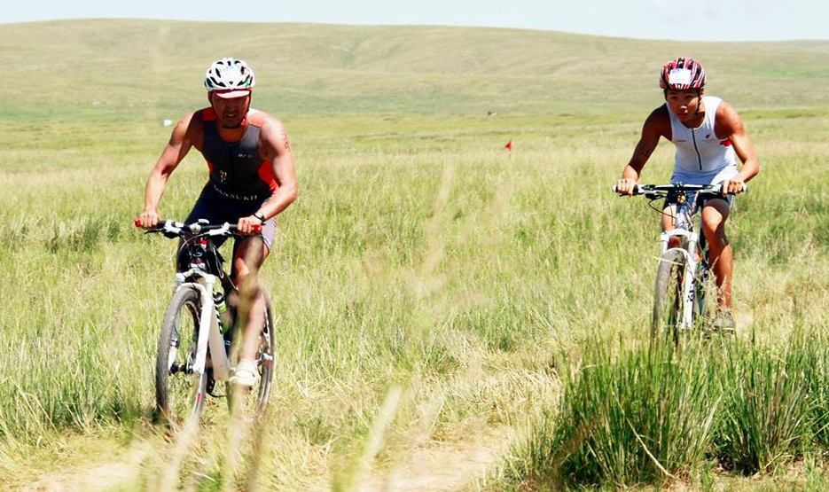 National Triathlon Championship takes place at Ugii Lake