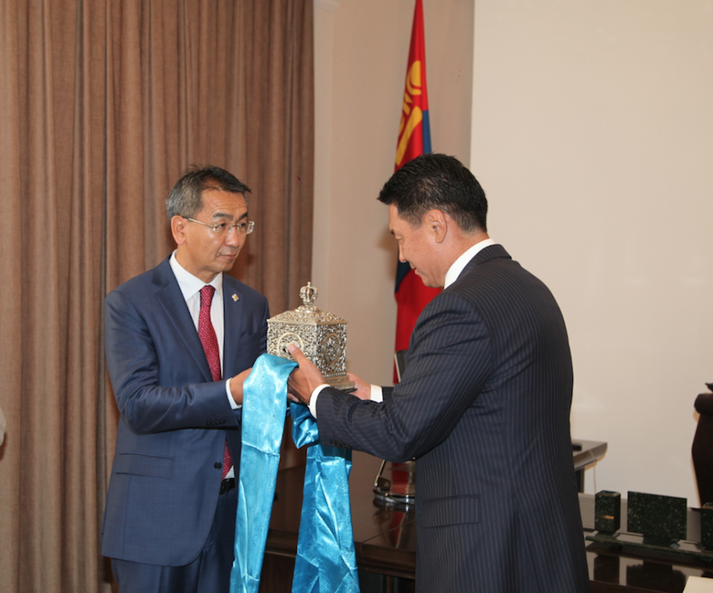 Foreign ministries of China and Russia congratulate Ts.Munkh-Orgil