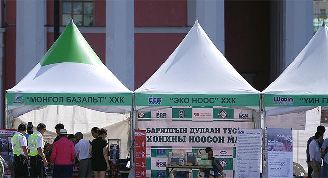 Urban Green Solution Expo opens at Chinggis Square