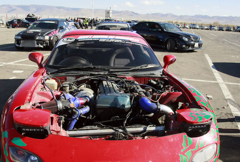 Fearless racers gather for Mongolia vs. Russia drift battle