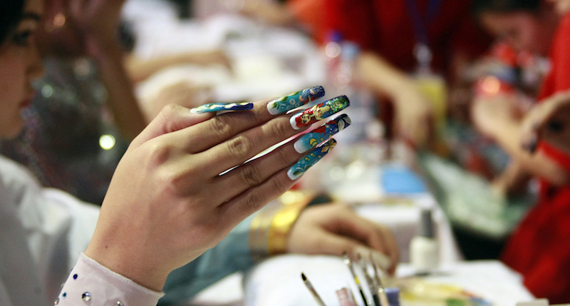 A National Competition for Hairdressers, Cosmetologists and Nail Artists takes place in Ulaanbaatar